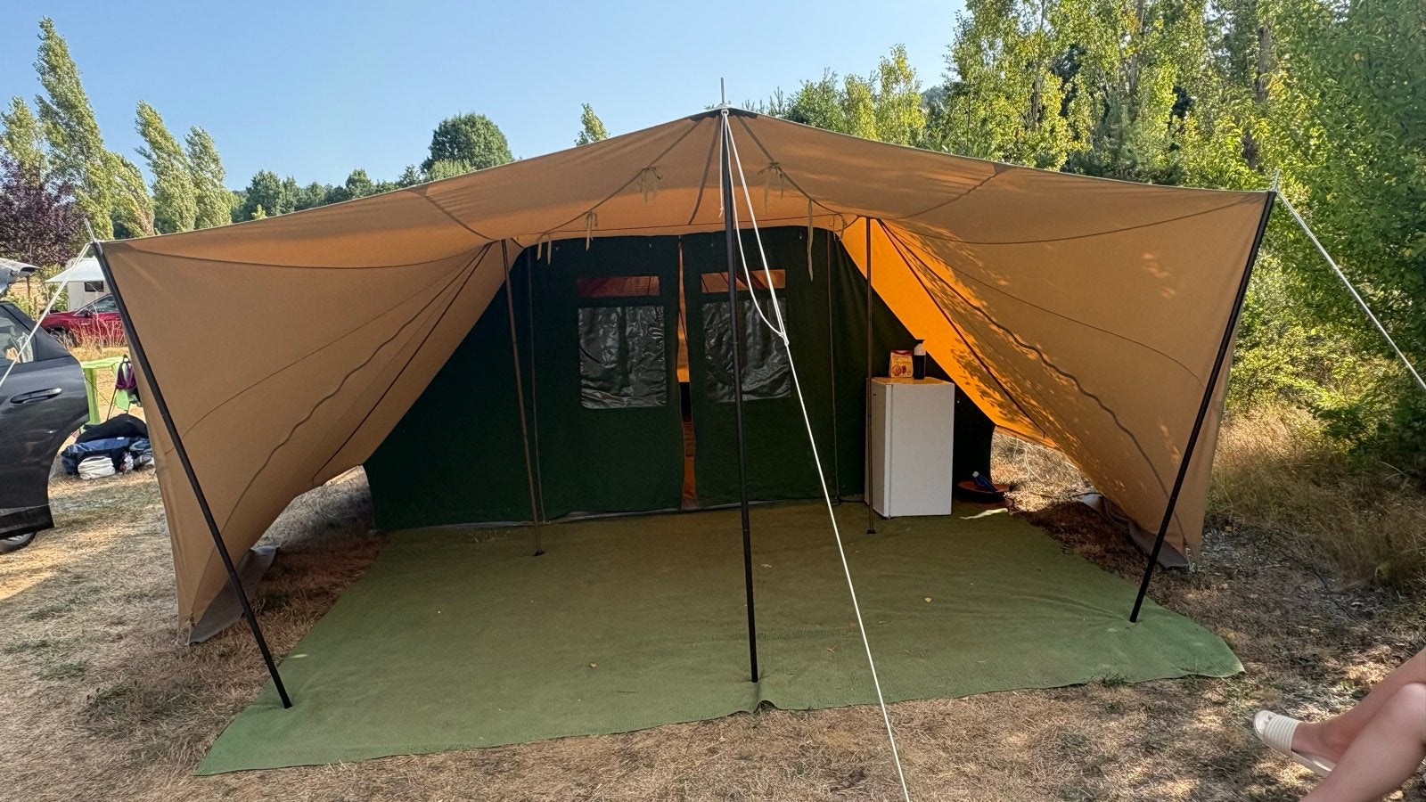 De Waard Albatros Tent met extra’s, Caravans en Kamperen, Ophalen, Gebruikt, Tot en met 4