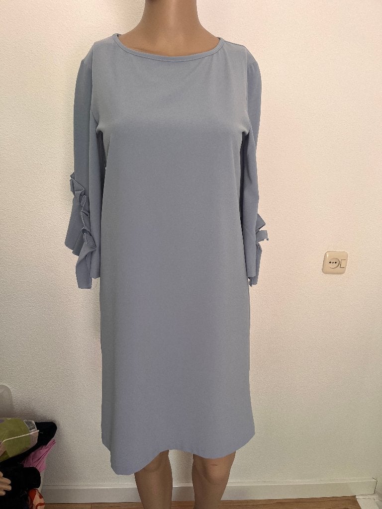 zachte kleur lila/blauw jurkje van Liu Jo maatje 38, Kleding | Dames, Maat 38/40 (M), Overige kleuren, Liu Jo, Ophalen of Verzenden