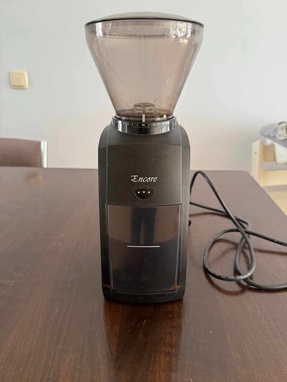Baratza Encore koffiemolen, Ophalen, Gebruikt