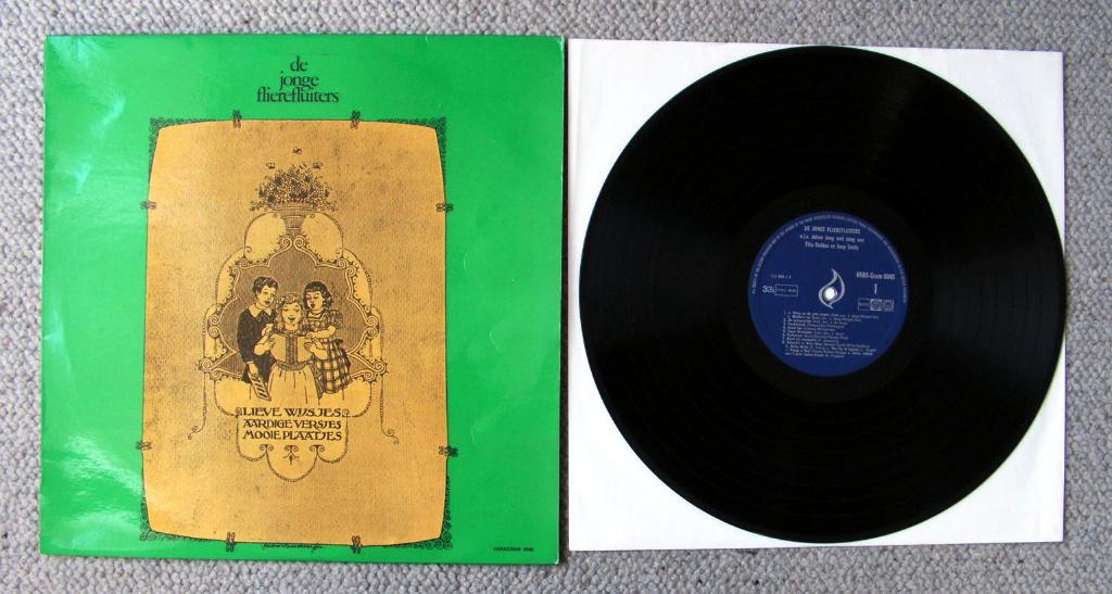 De Jonge Flierefluiters 14 nrs LP 1975 ZGAN, Ophalen of Verzenden, Inclusief binnenhoes, 12 inch, 1970 - 1979