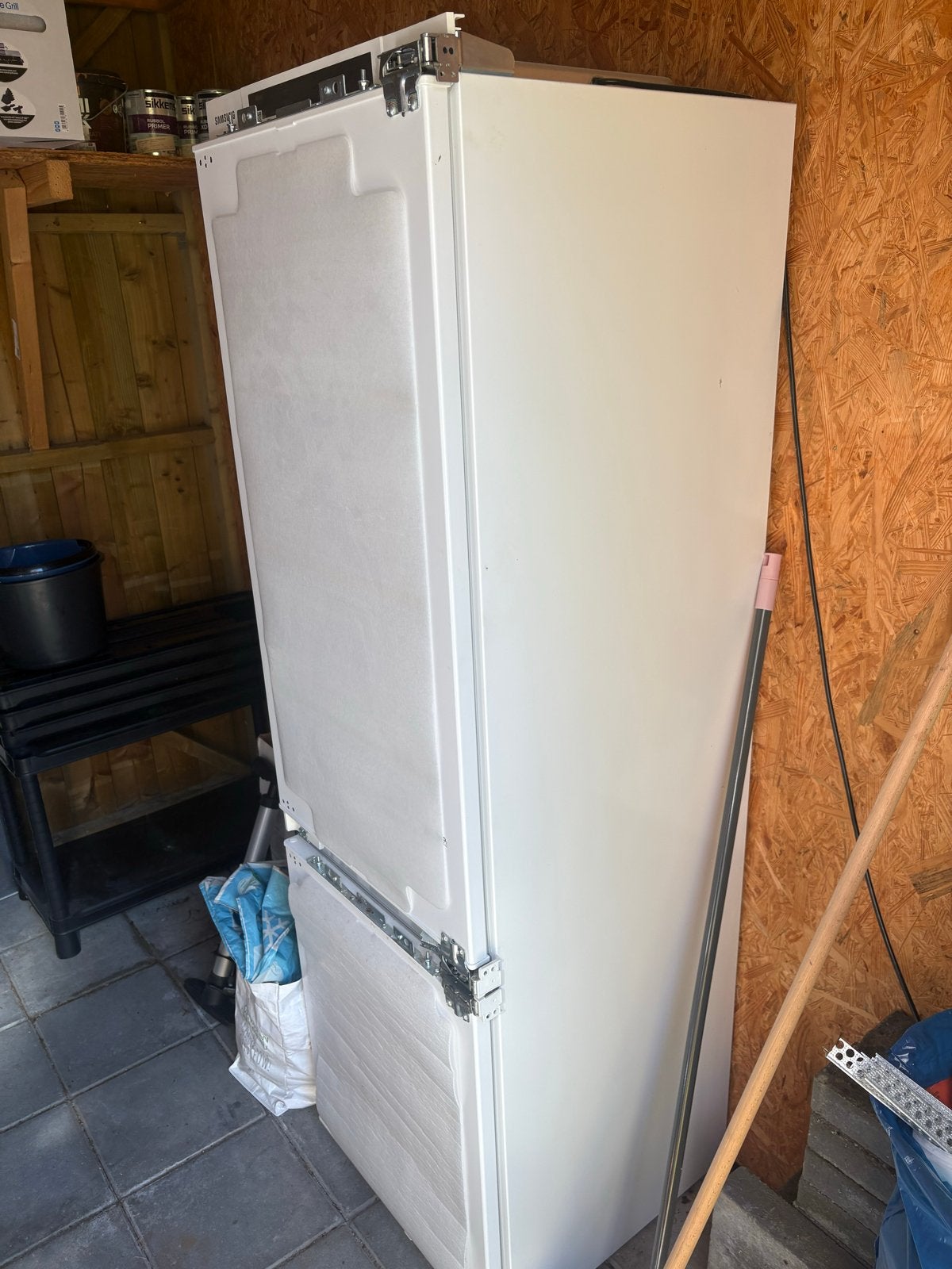 Samsung BRB26715DWW Inbouw Koel-vriescombinatie, Ophalen, 200 liter of meer, Met aparte vriezer, 160 cm of meer