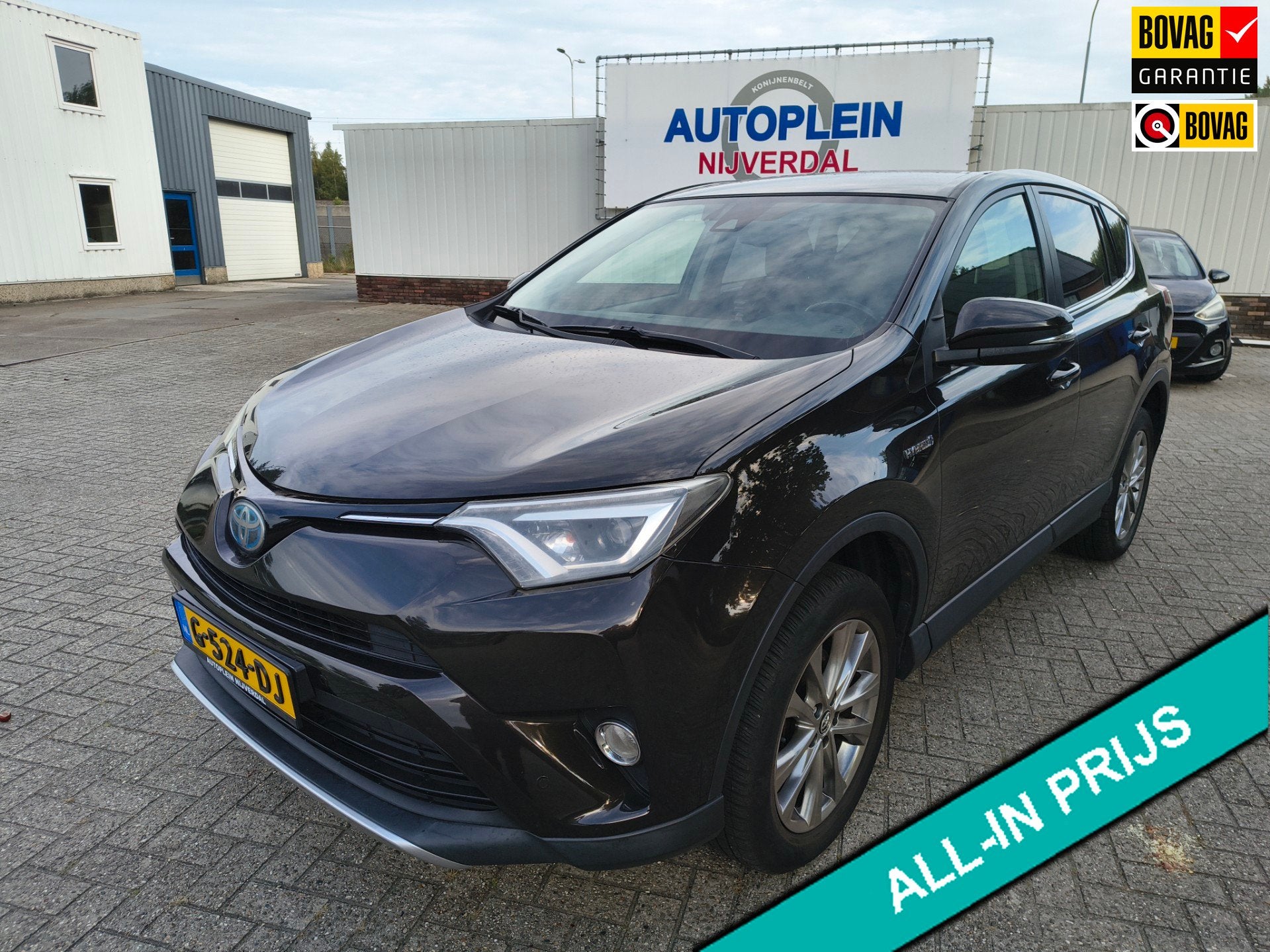 Toyota RAV4 2.5 Hybrid Style, Auto's, Stof, Gebruikt, Bruin, Stoelverwarming