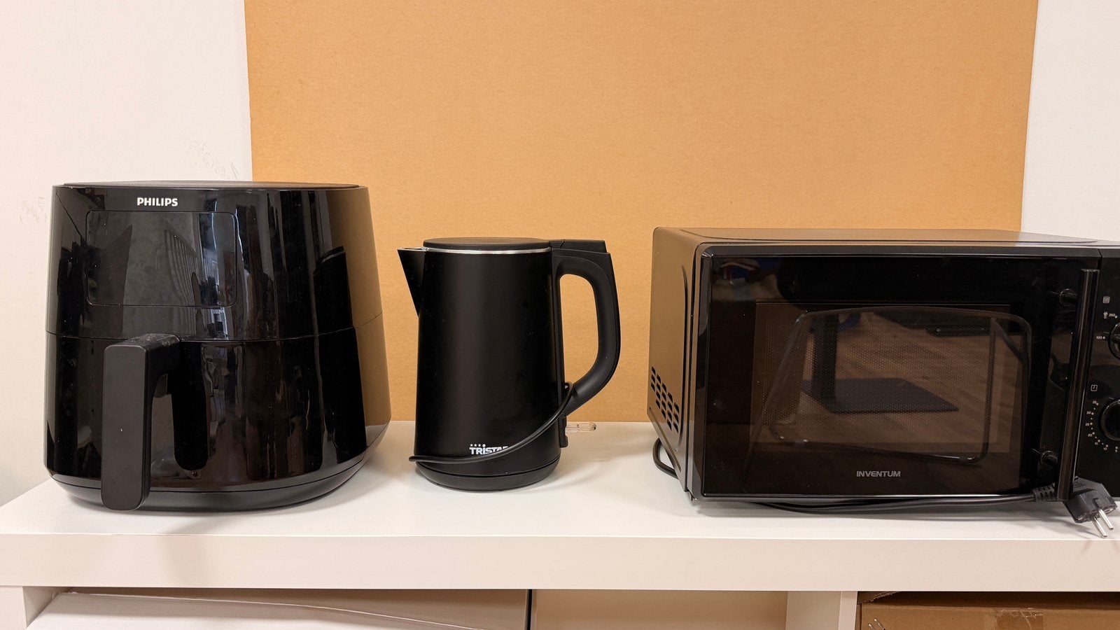 Zwarte keukenapparatuur set, Ophalen, Zo goed als nieuw