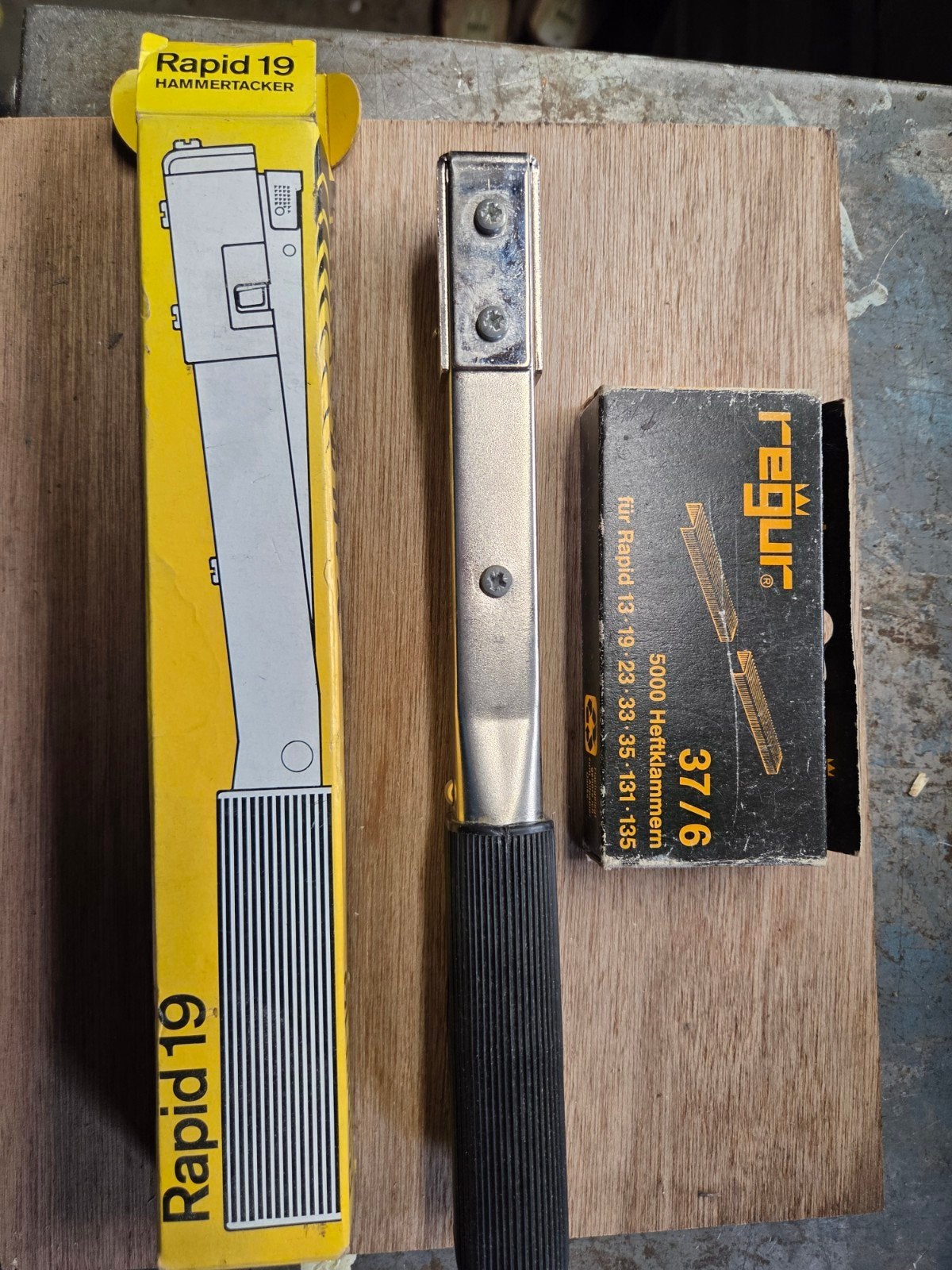 Rapid handtacker., Ophalen of Verzenden, Zo goed als nieuw