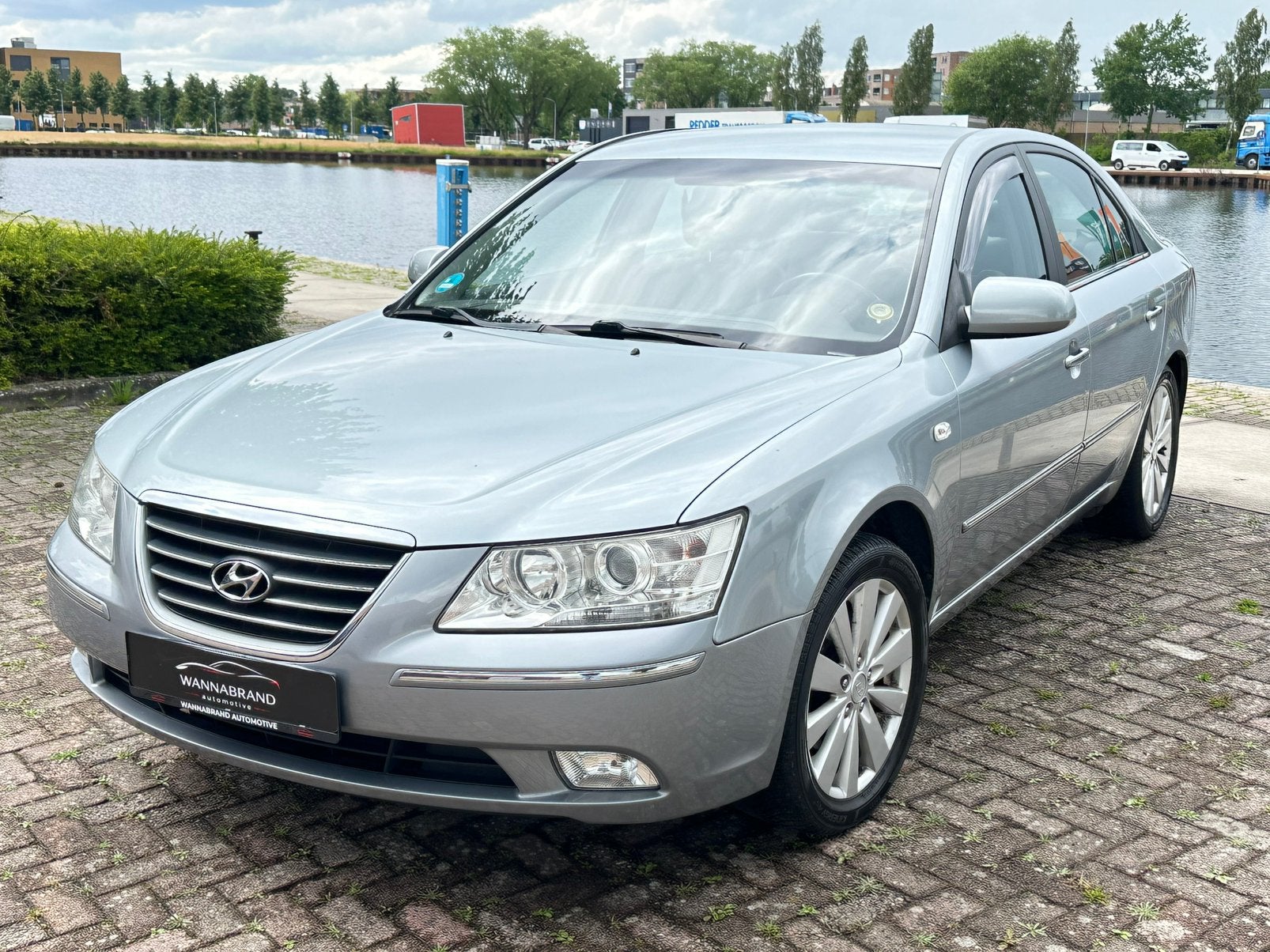 Hyundai Sonata 2.0i CVVT LPG-G3 | Stoelverwarming| Clima, Auto's, 1998 cc, 4 cilinders, Origineel Nederlands, Bedrijf