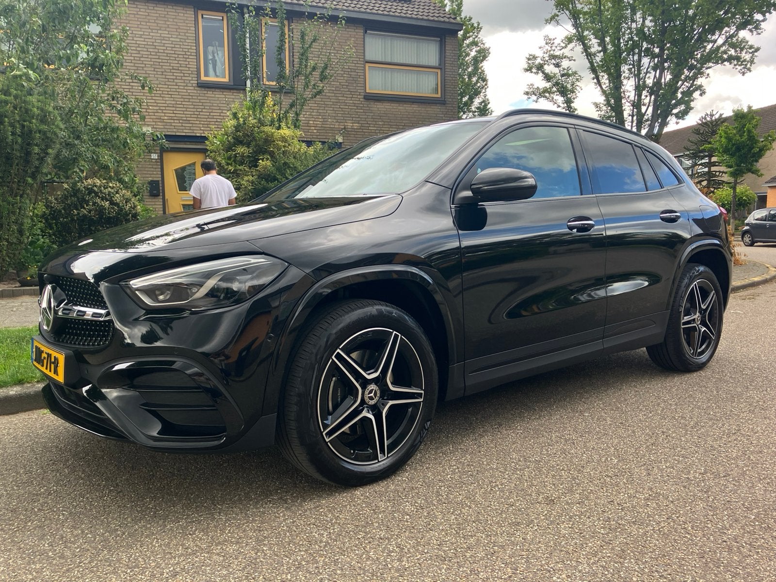 Mercedes-Benz AMG GLA 250 e 218pk 8G-DCT 2024 Zwart, Auto's, Mercedes-Benz, Particulier, GLA, ABS, Achteruitrijcamera, Adaptieve lichten