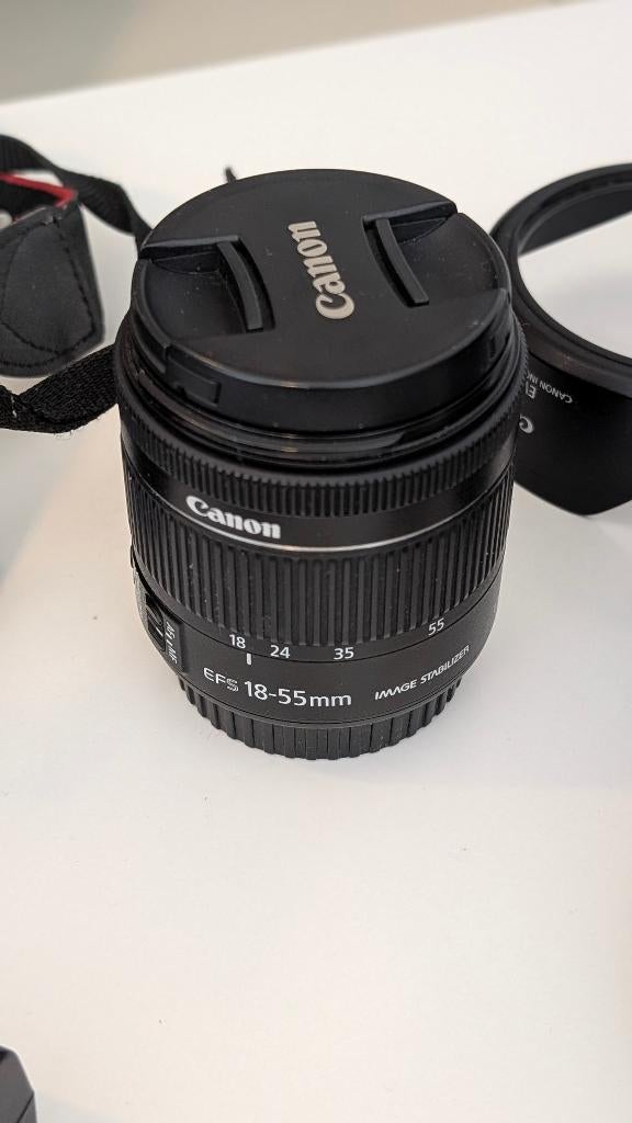 Canon EF-S 18-55mm f/3.5-5.6 IS STM, Ophalen, Gebruikt, Standaardlens, Zoom