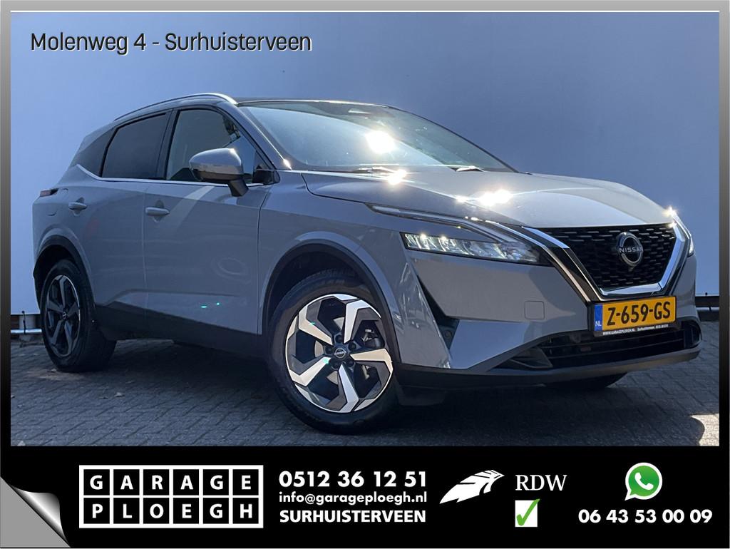 Nissan QASHQAI 1.3 MHEV N-Connecta Pano 360° Trekhaak Adapt, Voorwielaandrijving, 1304 kg, Gebruikt, Euro 6