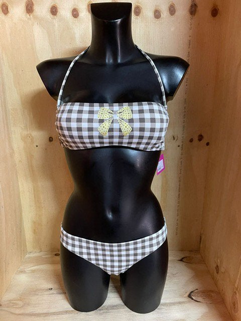 Pepita bikini maat 34 - 36 Model fango limone, Verzenden, Nieuw, Bruin, Bikini