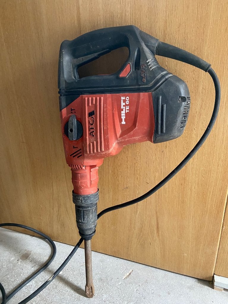 combihamer Hilti TE 60-ATC-AVR 1300W – krachtig model, Boor- en/of Breekhamer, Ophalen of Verzenden, Klopboormechanisme, Gebruikt