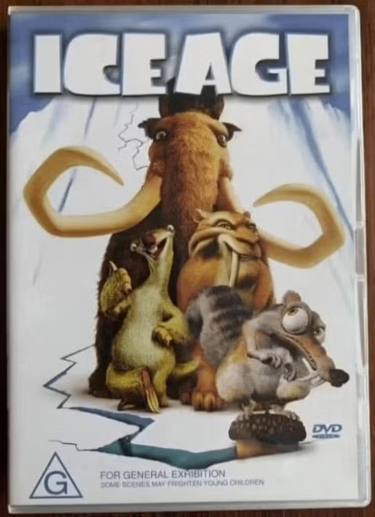 DVD Ice Age / L ' age de glace, Tekenfilm, Ophalen of Verzenden, Zo goed als nieuw, Alle leeftijden