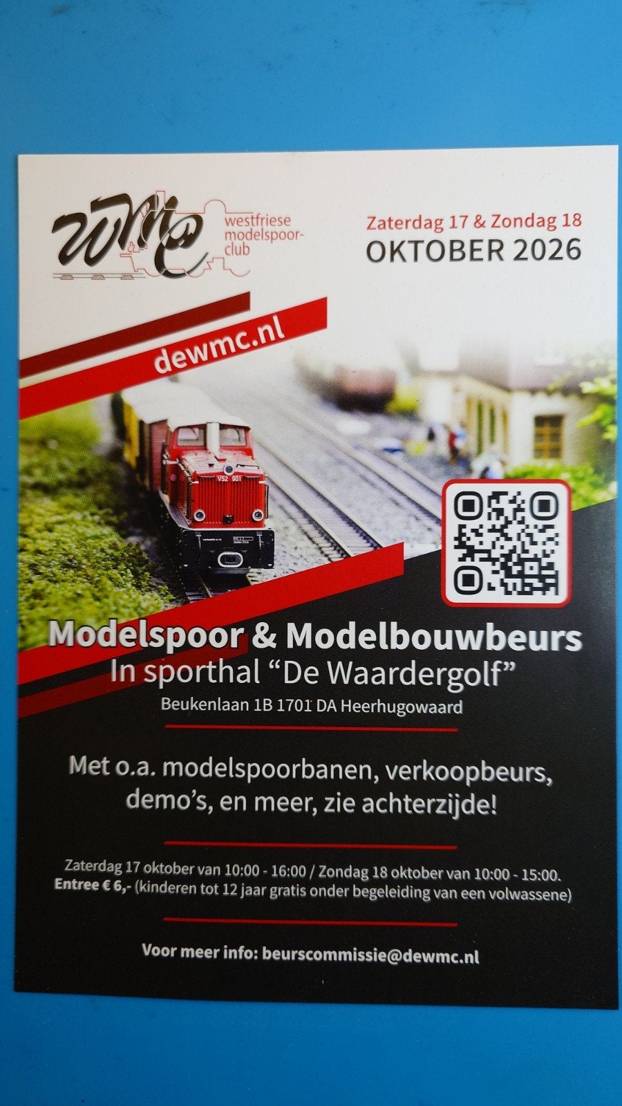 Modeltrein & Model Hobby Beurs - 17 & 18 Okt 2026, Ophalen, Gebruikt, Gelijkstroom of Wisselstroom, Overige typen