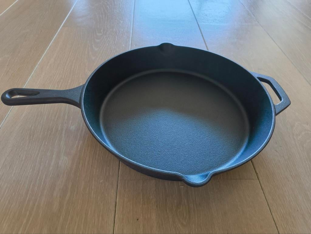 Gietijzeren koekenpan, Huis en Inrichting, Keuken | Potten en Pannen, Ophalen, Nieuw, Gietijzer, Koekenpan of Braadpan