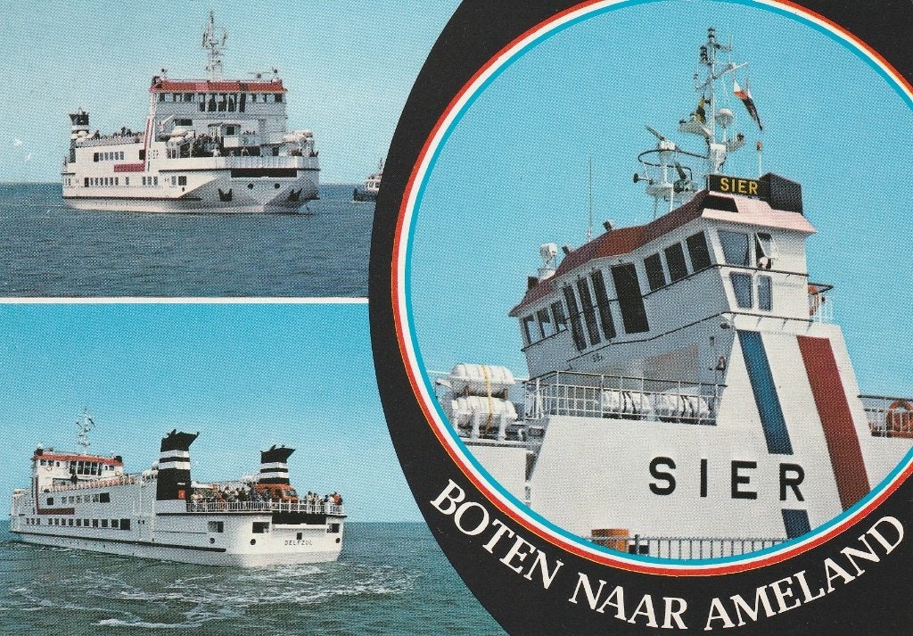 Ameland   Boten, Ophalen of Verzenden, 1980 tot heden, Ongelopen, Waddeneilanden