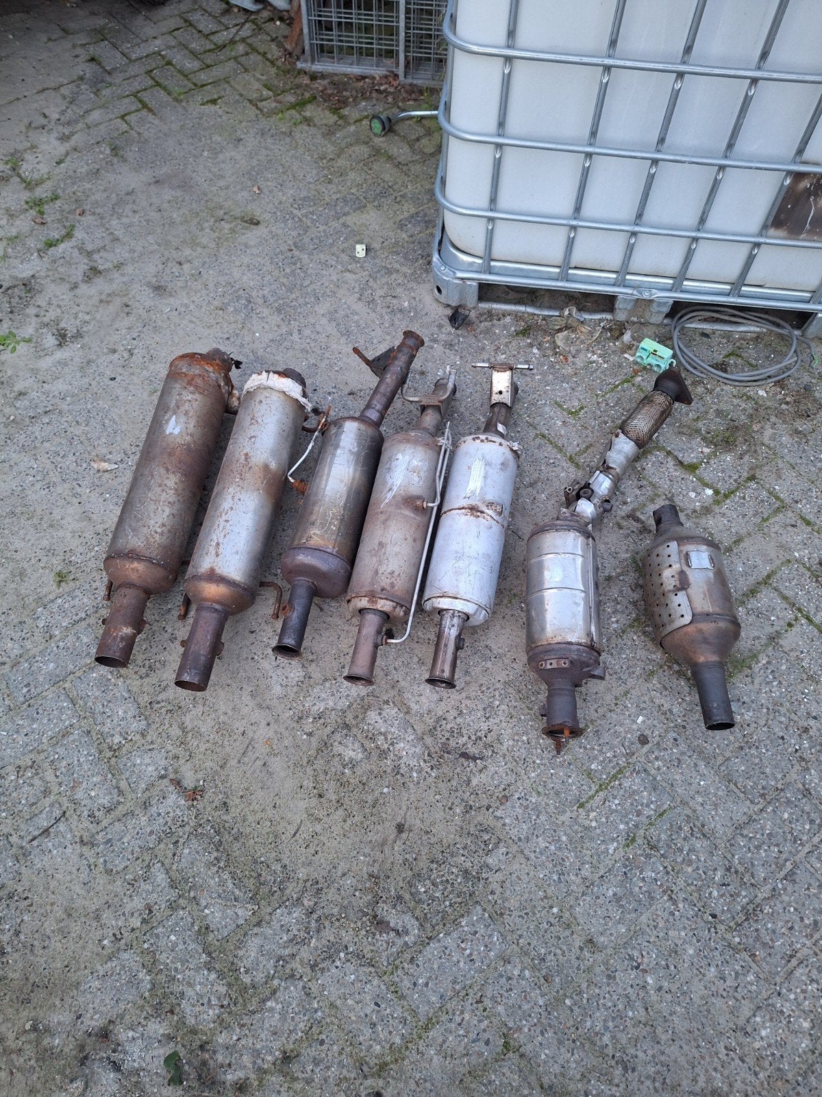 7 stuks roetfilters, Ophalen, Gebruikt, ., .