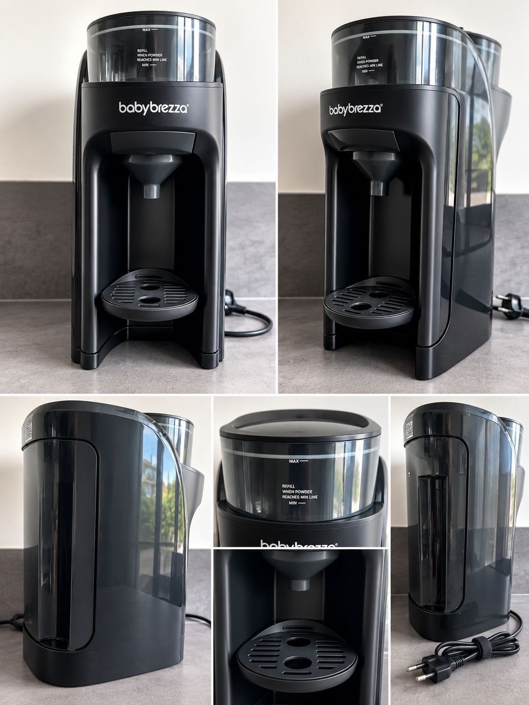 Baby Brezza Formula Pro Advanced - Zwart - Zeer nette staat, Automatisch, Ophalen of Verzenden, Zo goed als nieuw, Babyvoedingmaker