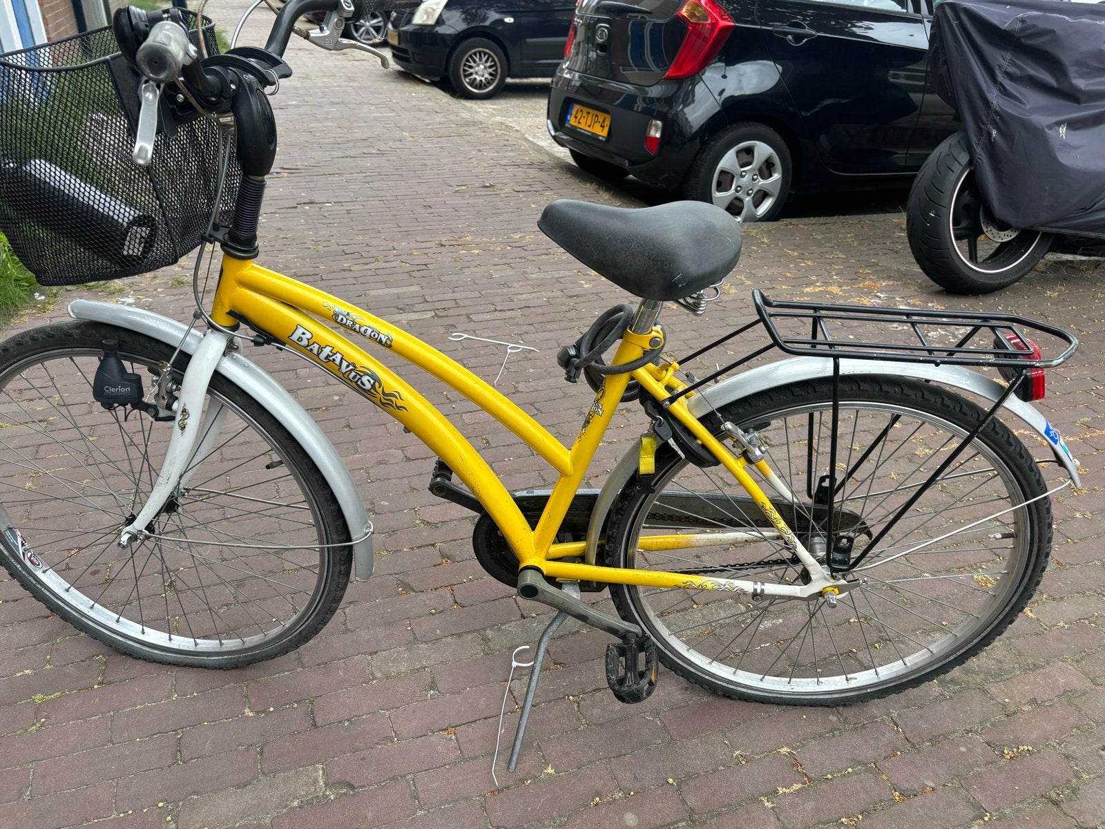 Batavus Dragon kinderfiets met 3 versnellingen, Fietsen en Brommers, Ophalen, Gebruikt, 20 inch of meer