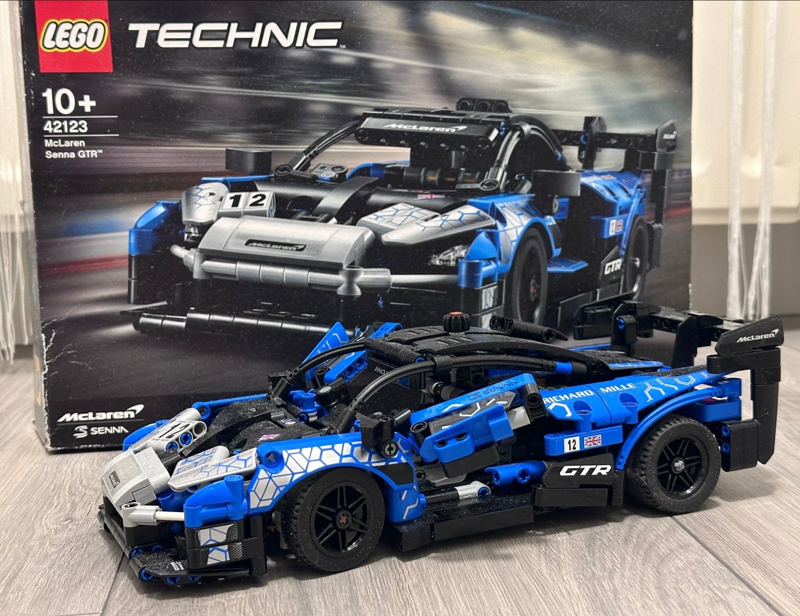 LEGO Technic McLaren Senna GTR (42123) - Zo goed als nieuw, Ophalen, Zo goed als nieuw, Overige merken