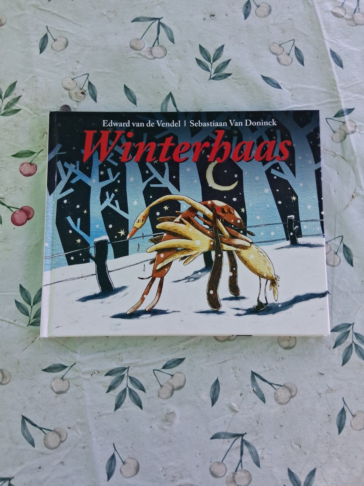 Winterhaas - Edward van de Vendel & Sebastiaan Van Doninck, Boeken, Fictie algemeen, Jongen of Meisje, Nieuw, Ophalen of Verzenden