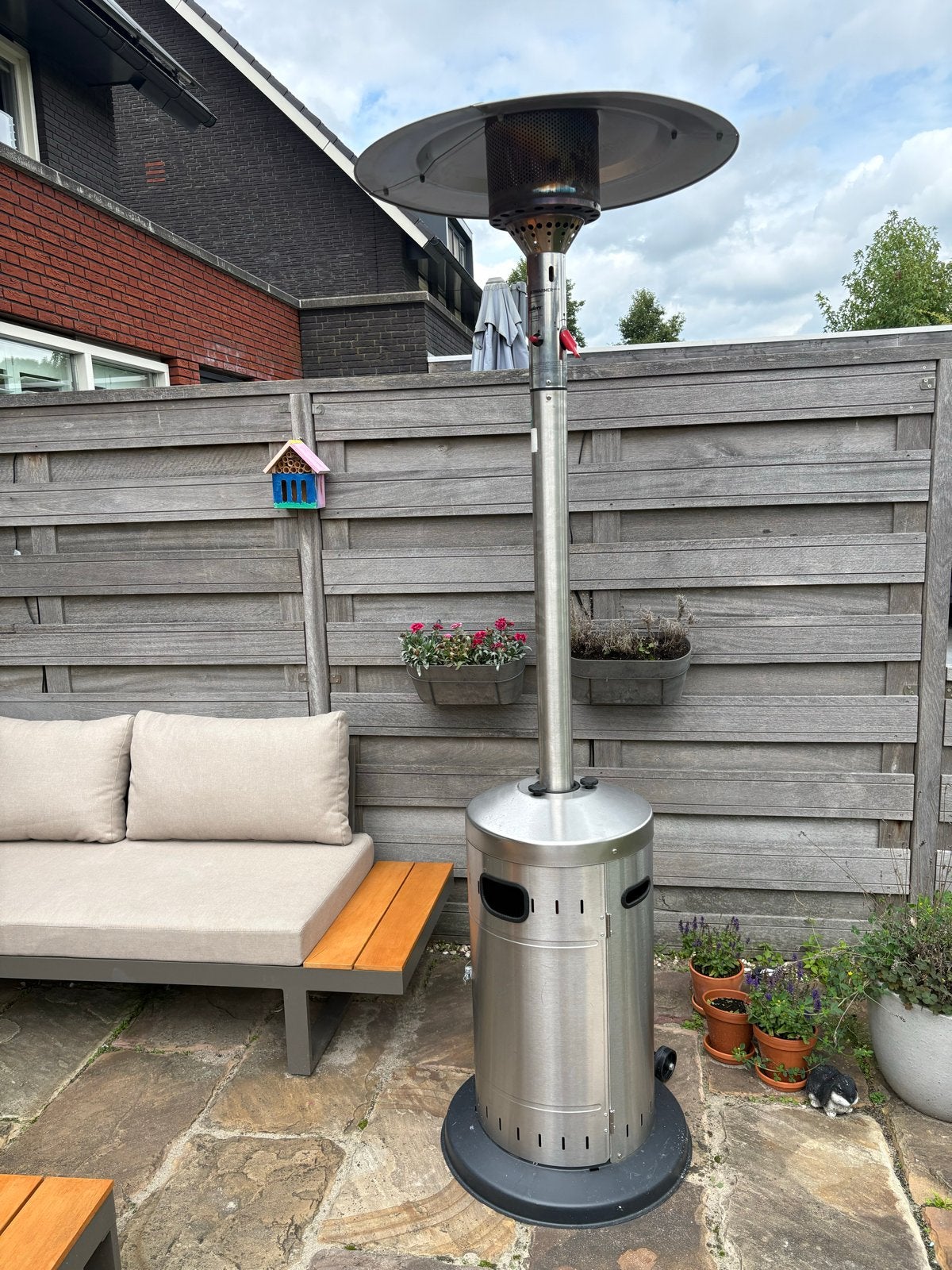 Enders Terrasverwarmer Gas - Eco Plus Brander, Ophalen, Gebruikt, Gas, Vloer