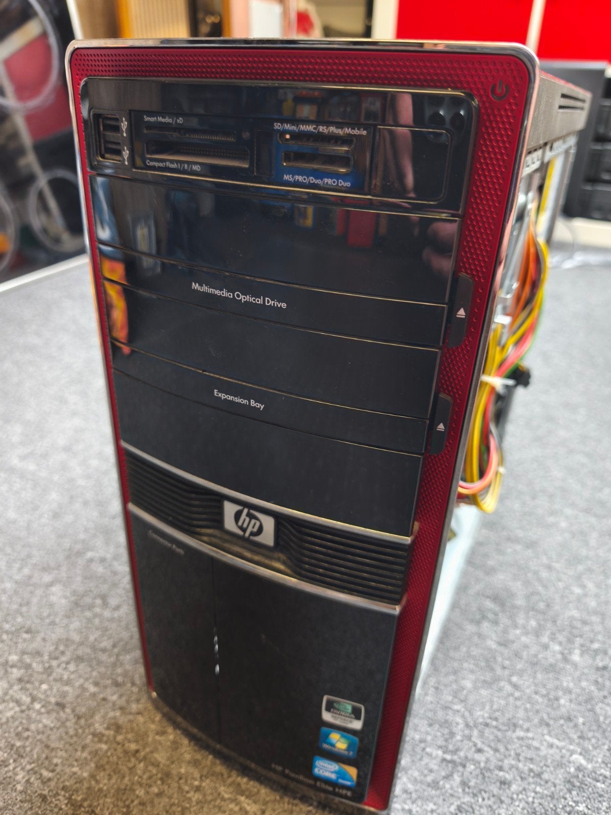 HP Pavilion Slimline S3100 Desktop PC (leeg), Ophalen, Gebruikt