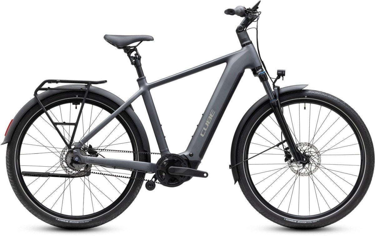 CUBE TOURING HYBRID DELUXE SLX 800 Slabgrey/Chrome 54 54, Fietsen en Brommers, Elektrische fietsen, Ophalen, -, -, Nieuw