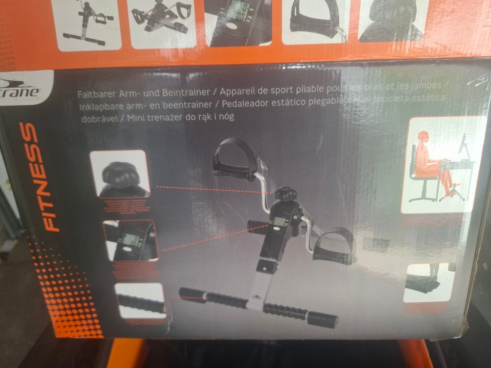 Opvouwbare arm- en beentrainer - nieuw in doos, Sport en Fitness, Fitnessmaterialen, Ophalen, Nieuw, Benen, Overige typen