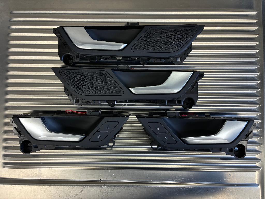 AUDI A6 C8 4K handgrepen set 4K0837019 020 + 4K0839019 020 !, Auto-onderdelen, Verzenden, Gebruikt, Audi