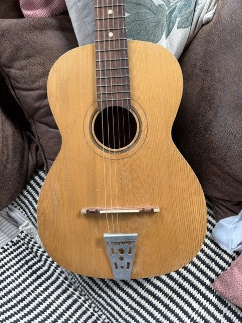 antieke parlor gitaar van marius (ruil/koop), Muziek en Instrumenten, Ophalen of Verzenden, Gebruikt, Overige typen