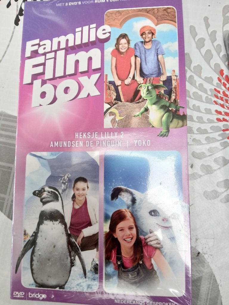 Familie Film Box dvd, Tekenfilm, Overige soorten, Vanaf 6 jaar, Nieuw in verpakking
