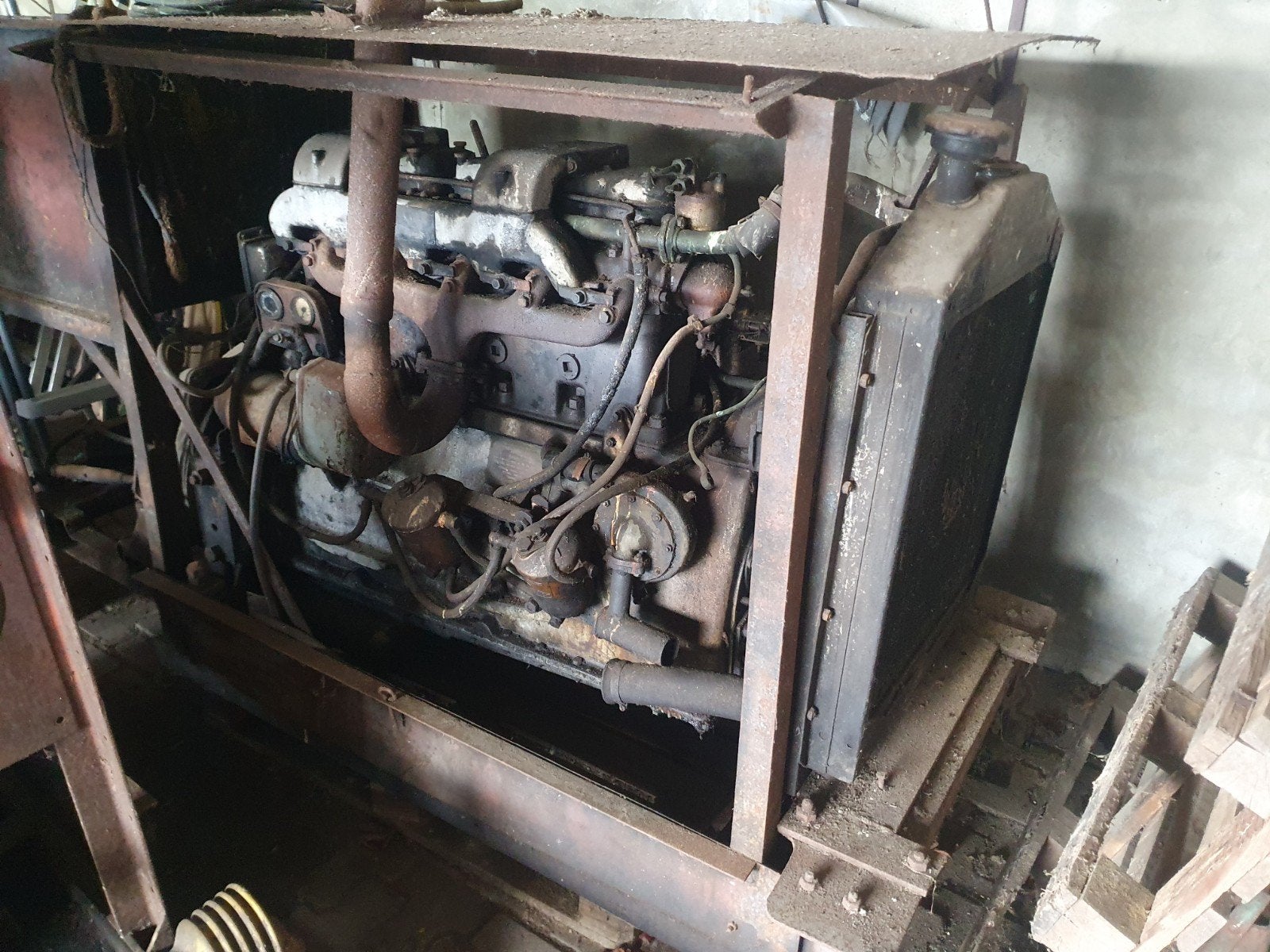 Gardner 5 cilinder stationair motor, Ophalen, Gebruikt, Dieselmotor