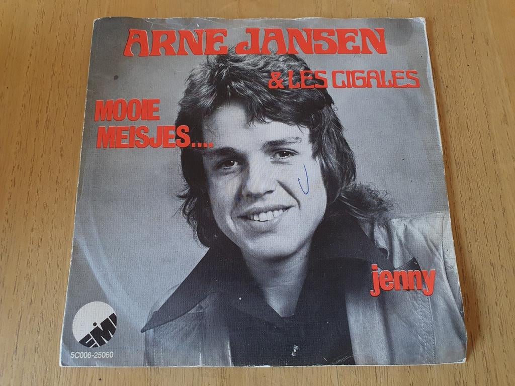 Arne Jansen & Les Cigales - Mooie Meisjes ( Piraten ), Ophalen of Verzenden, Zo goed als nieuw, Overige formaten, Levenslied of Smartlap