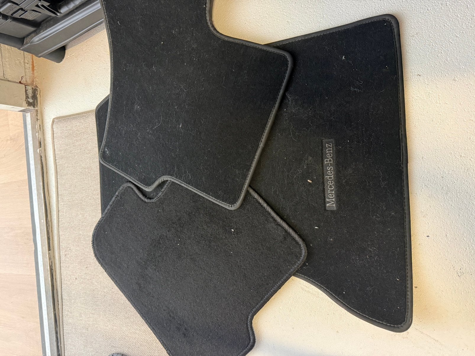 Automatten set (3stuks) Mercedes A klasse, Ophalen, Zo goed als nieuw
