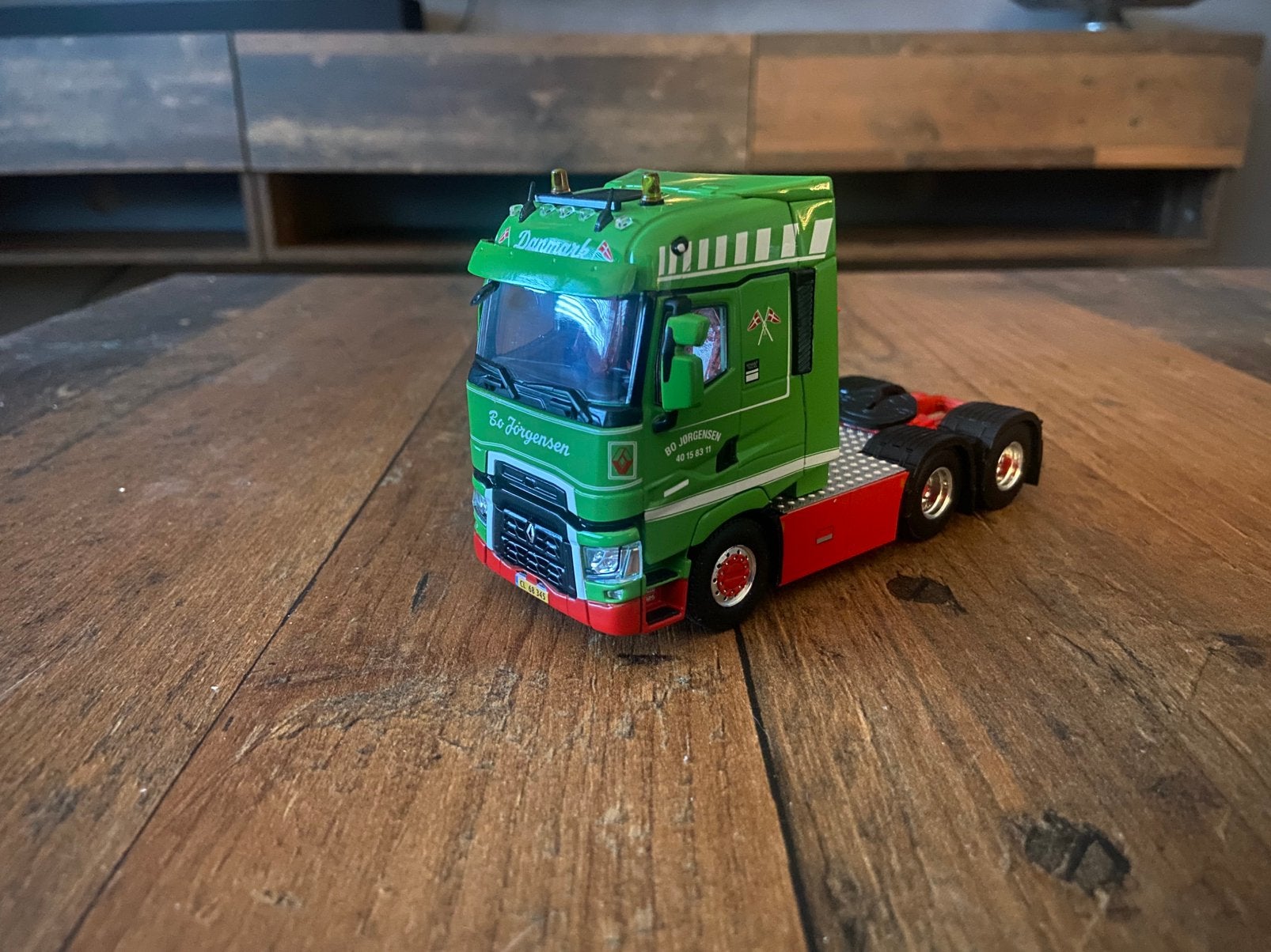 Wsi Renault Bo Jorgensen, Hobby en Vrije tijd, Modelauto's | 1:50, Ophalen of Verzenden, Zo goed als nieuw, Bus of Vrachtwagen