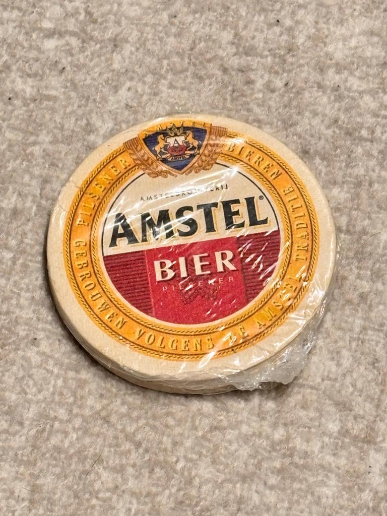 5 Amstel Bier Viltjes - Nieuw in verpakking, Ophalen of Verzenden, Nieuw, Viltje(s), Amstel