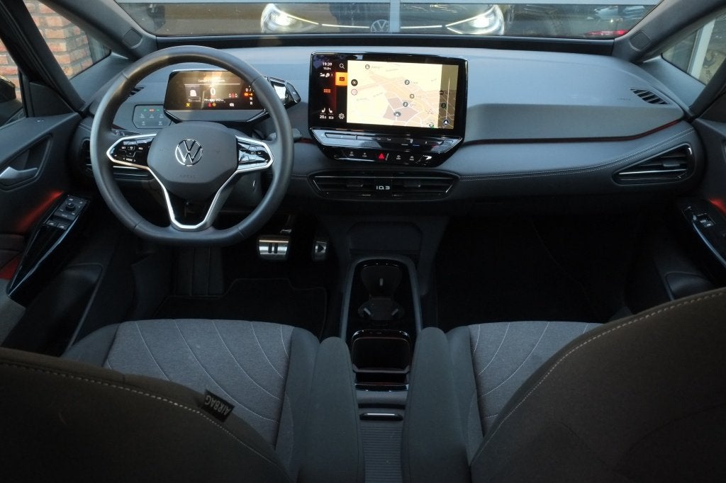 Volkswagen ID.3 Pro 150 kW 62kwh | Camera | IQ Lights | Keyl, Auto's, 12 maanden, 0 cilinders, Gebruikt, Zwart