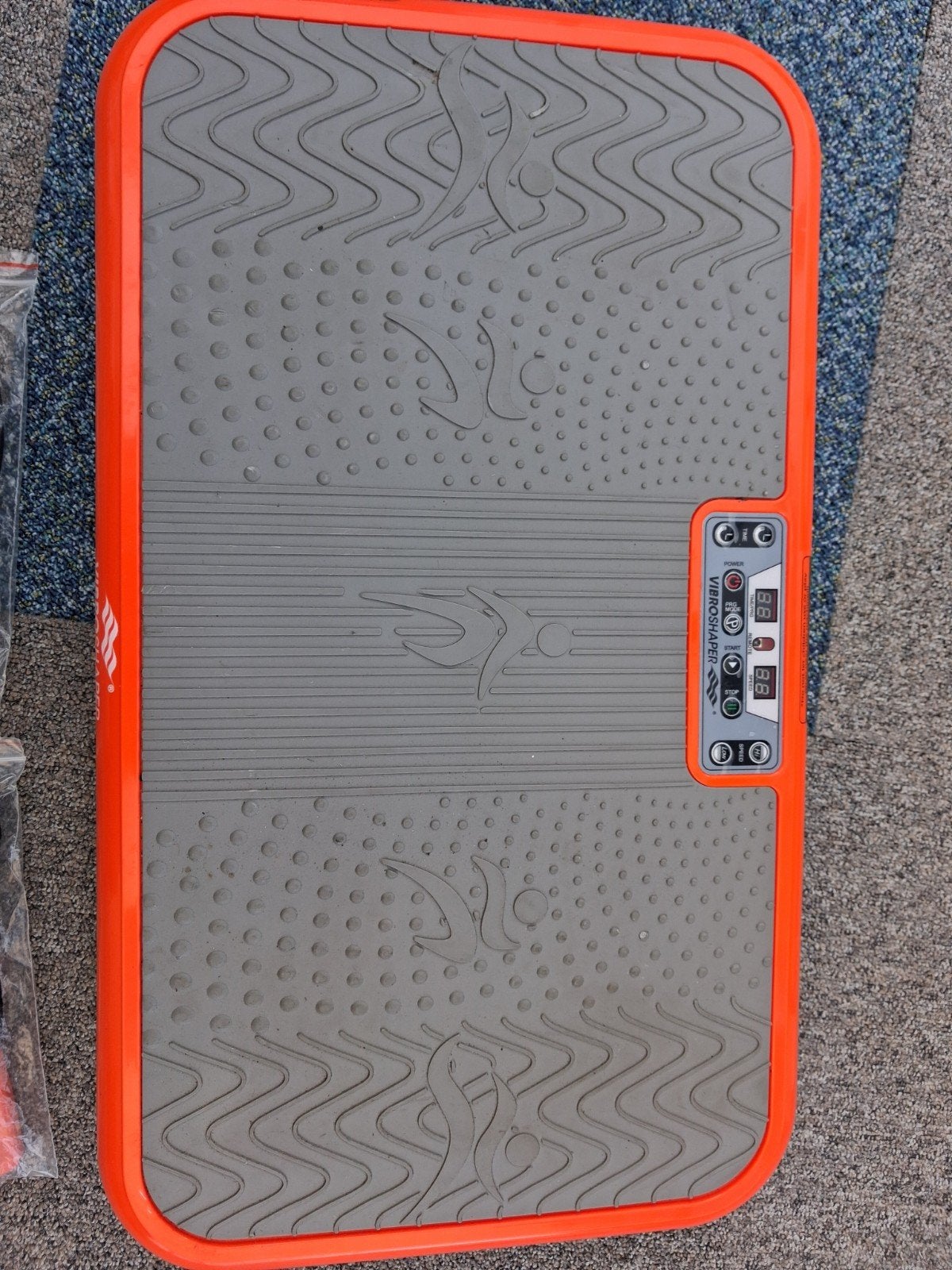 Vibro shaper Trilplaat - Fitnesstrainer voor thuis, Kunststof, Trilplaat, Ophalen of Verzenden, Zo goed als nieuw