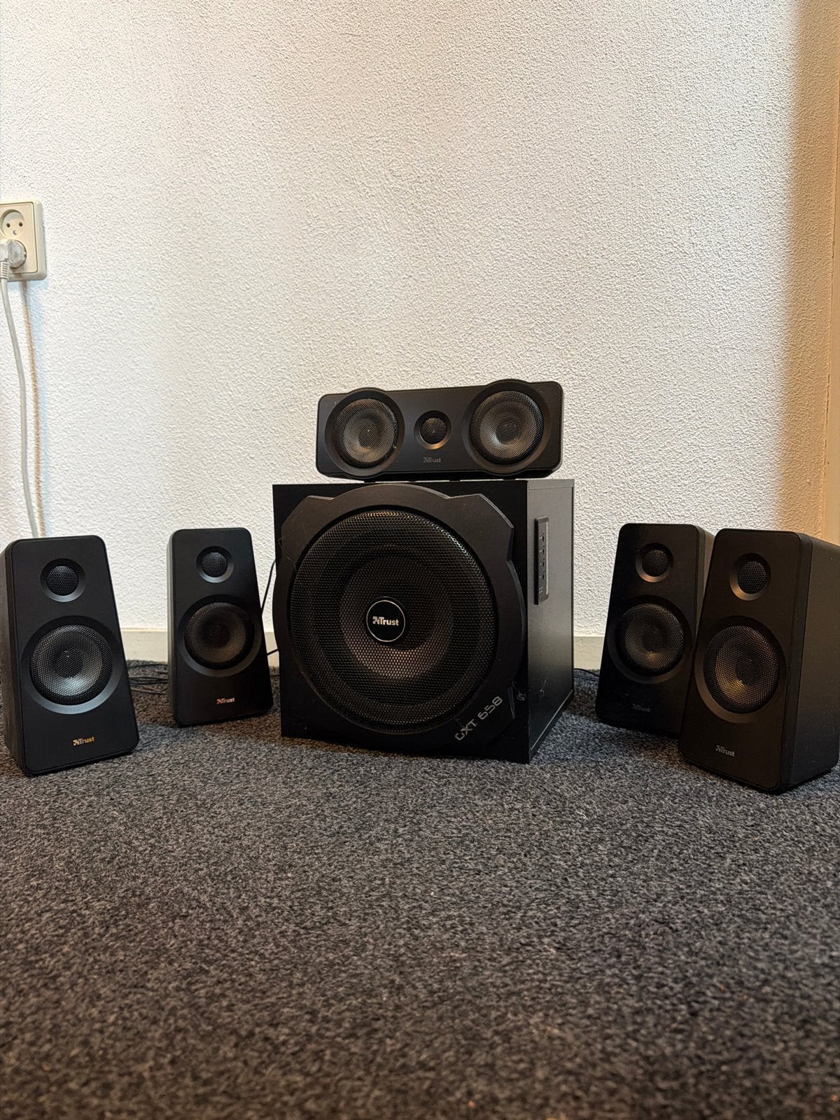 Trust Tytan 5.1 Surround Sound Luidsprekersysteem, Audio, Tv en Foto, Gebruikt, Surroundset, Geschikt voor surround/home cinema