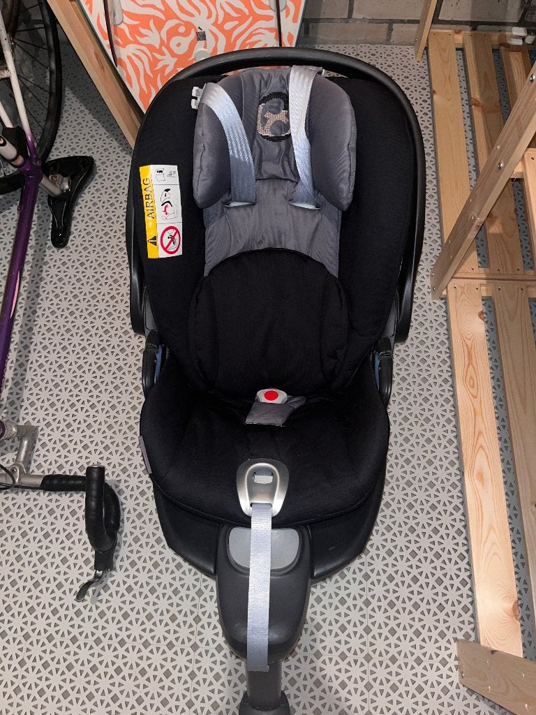 Cybex Aton Q I-size met Base, Gebruikt, Isofix, 0 t/m 13 kg, Ophalen