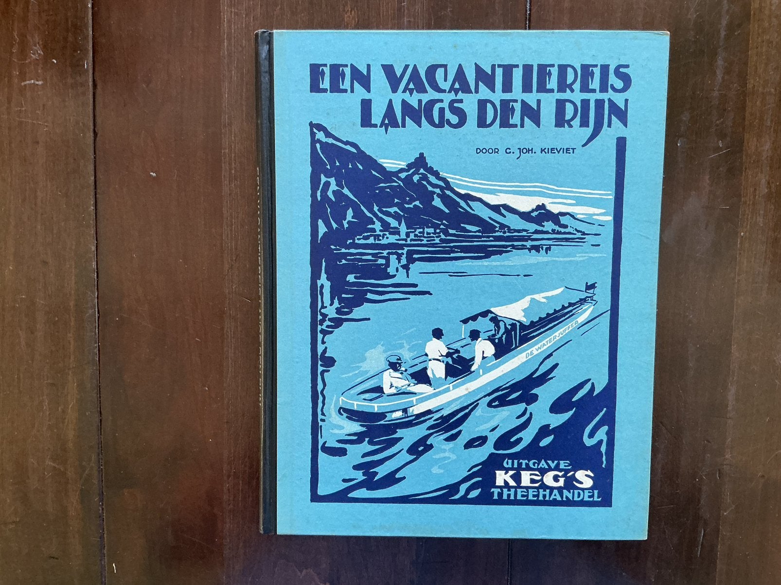 Een vacantiereis langs de Rijn. Uitgave KEG theehandel, Ophalen of Verzenden, Zo goed als nieuw