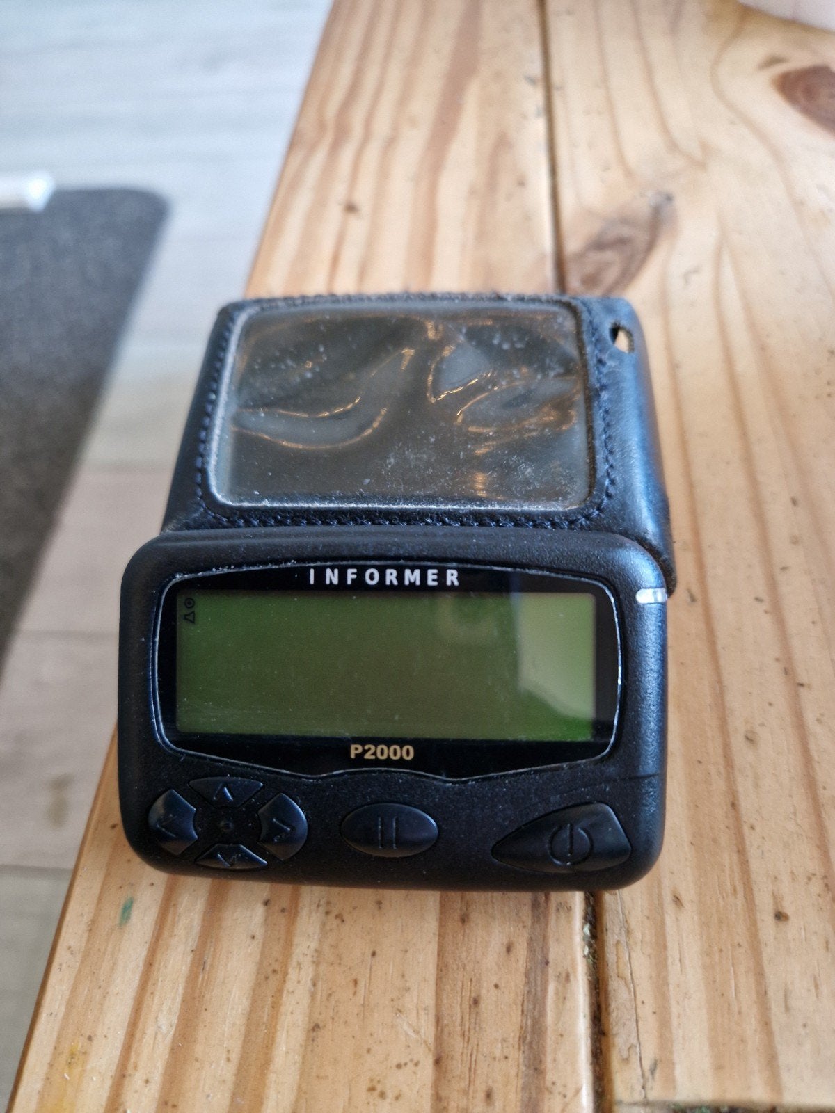 Informer P2000 Pager met hoesje, Ophalen of Verzenden, Gebruikt