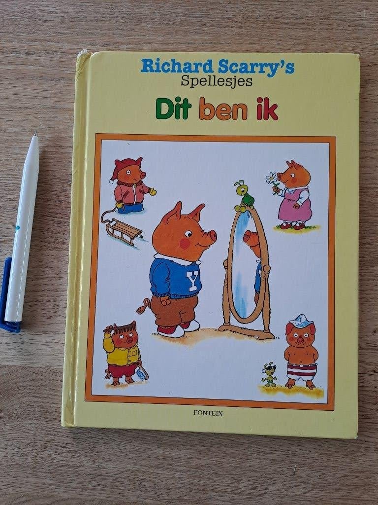 DIT BEN IK. RICHARD SCARRY. SPELLESJES., Boeken, Gelezen, 3 tot 4 jaar, Ophalen of Verzenden, Richard Scarry