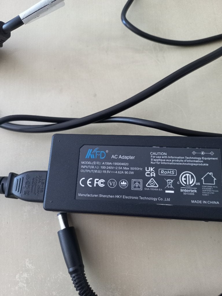 HP Laptop Oplader 19.5V 4.62A getest en werkend, Ophalen, Zo goed als nieuw, Hp