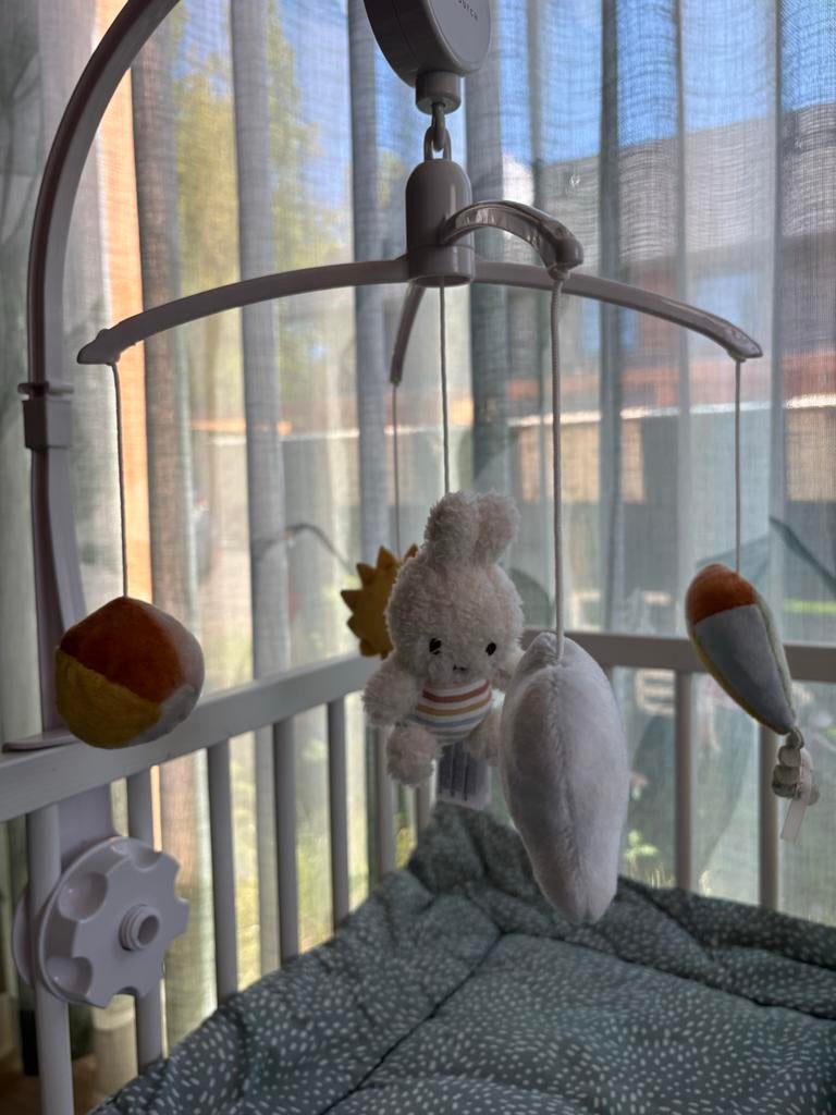 Nijntje Miffy muziekmobiel van Little Dutch, Ophalen of Verzenden, Zo goed als nieuw, Mobiel, Met geluid