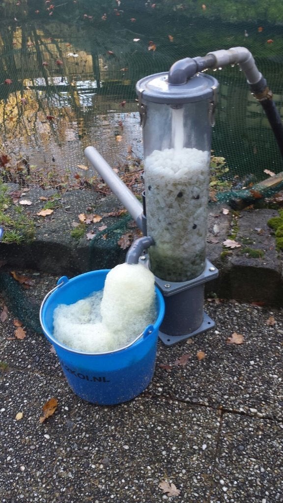 Te koop Tornado eiwit afschuimer, Karper of Koi