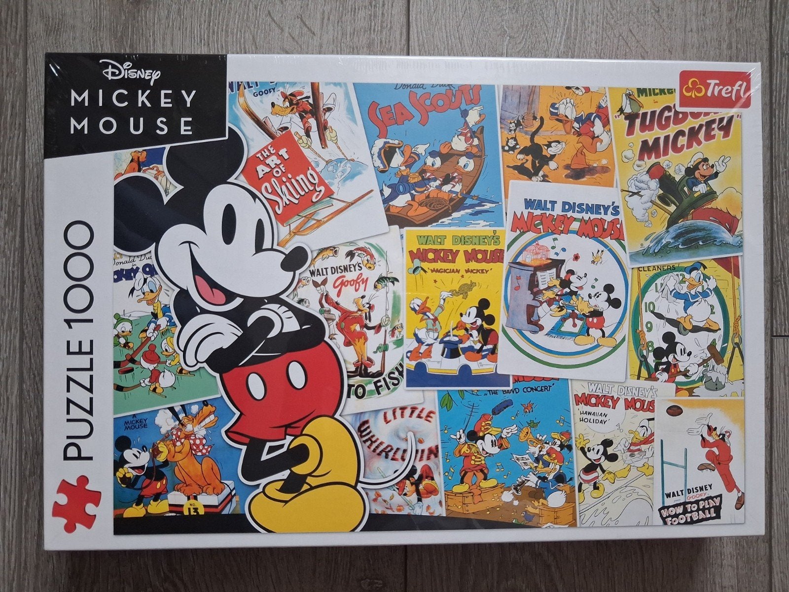 Disney Mickey Mouse puzzel nieuw in folie, Ophalen of Verzenden, 500 t/m 1500 stukjes, Nieuw, Legpuzzel