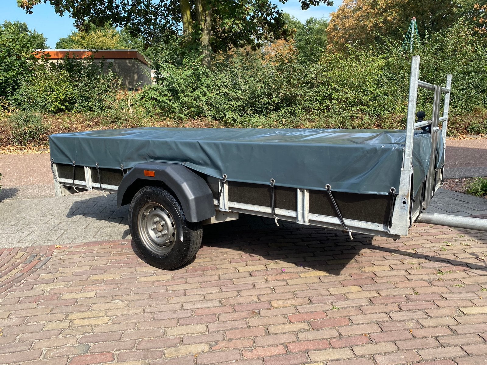 UNIEK Bagagewagen 300x130x40cm Ongeremd !! SARIS, Auto diversen, Aanhangers en Bagagewagens, Ophalen, Zo goed als nieuw