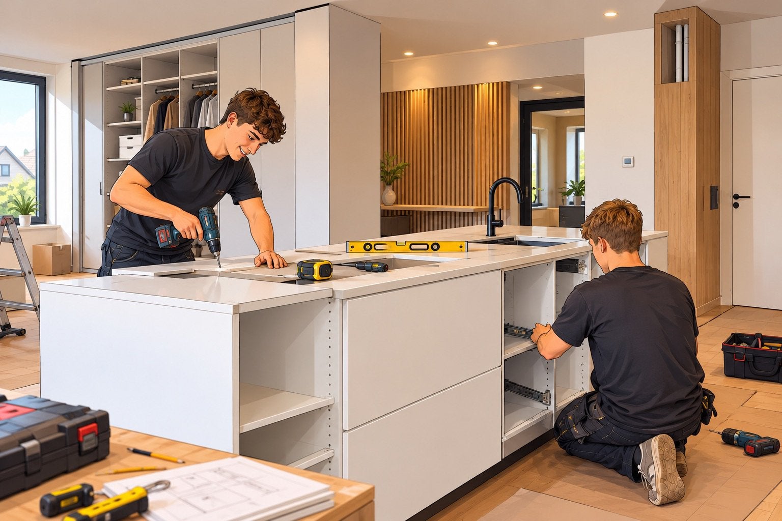 ️ Keukenmontage, IKEA-meubels & diverse montagewerkzaamheden, Ophalen