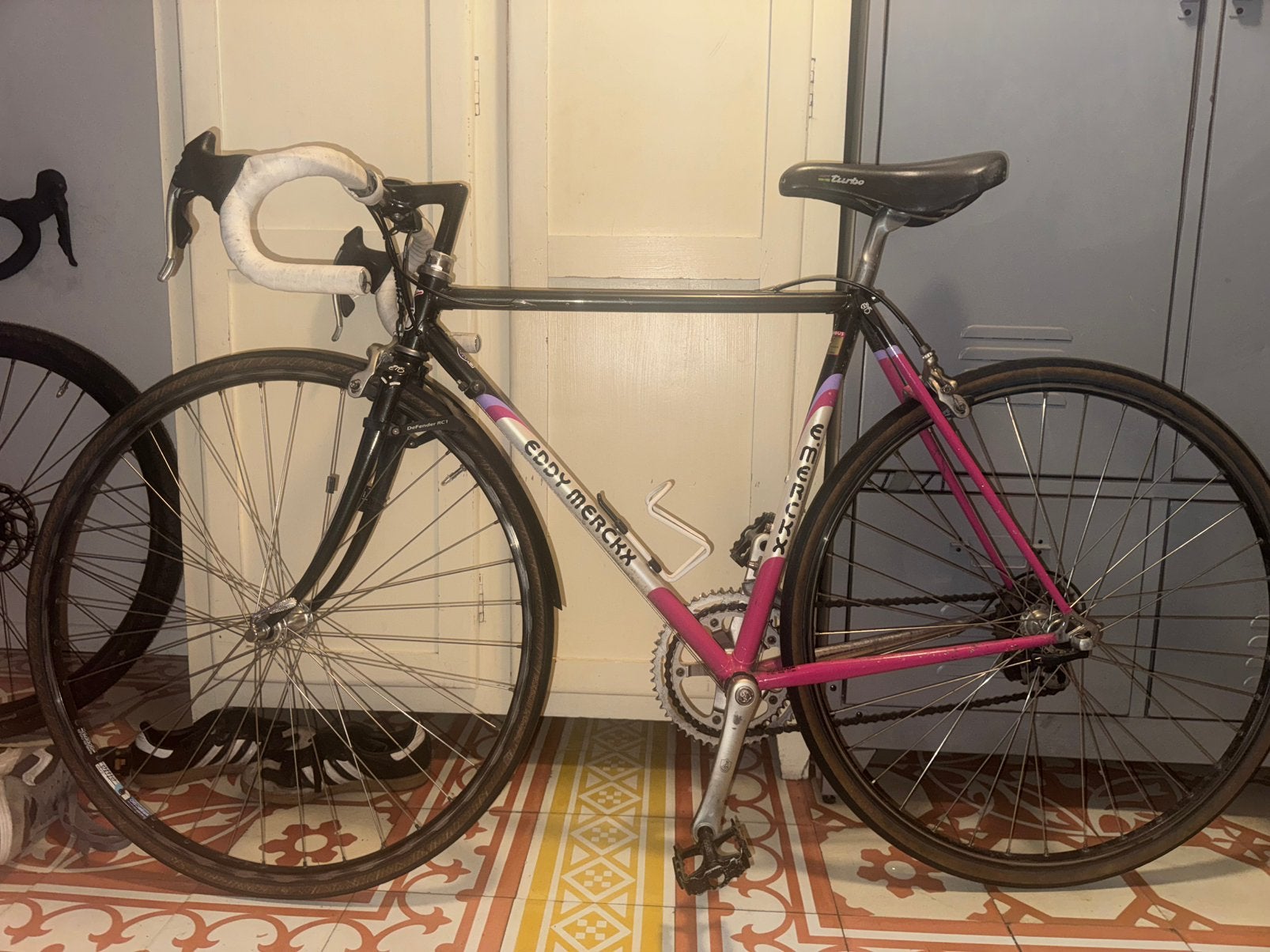 Eddy Merckx Corsa Extra Campagnolo Team Telekkom, 28 inch, Gebruikt, Staal, Velgrem