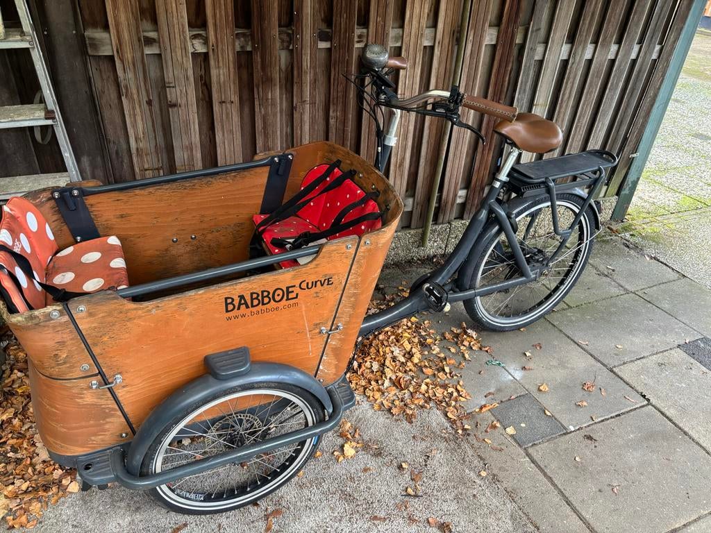 Babboe bakfiets E-curve, 4 kinderen of meer, Gebruikt, Elektrisch, Ophalen